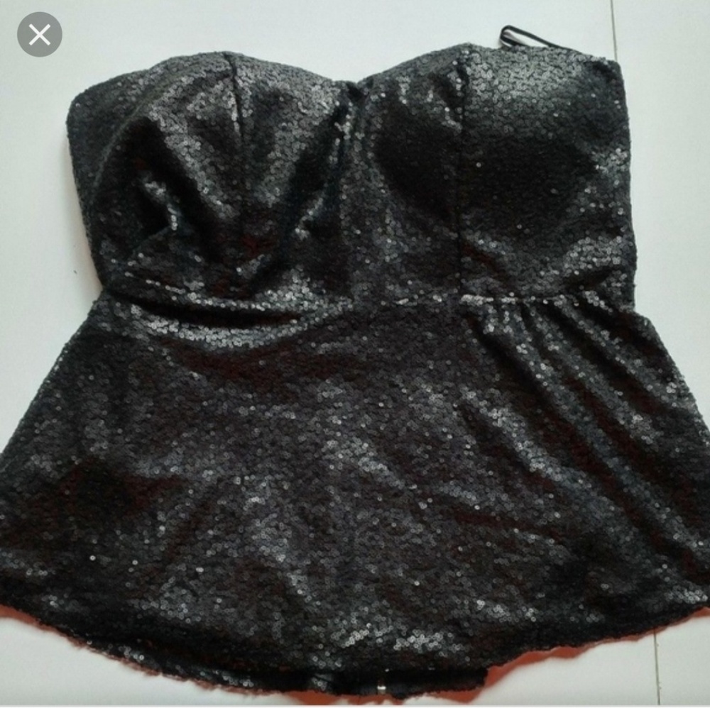 Sequins Peplum Rop 3x Torrid